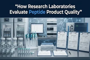 How Research Laboratories Evaluate Peptide Product Quality