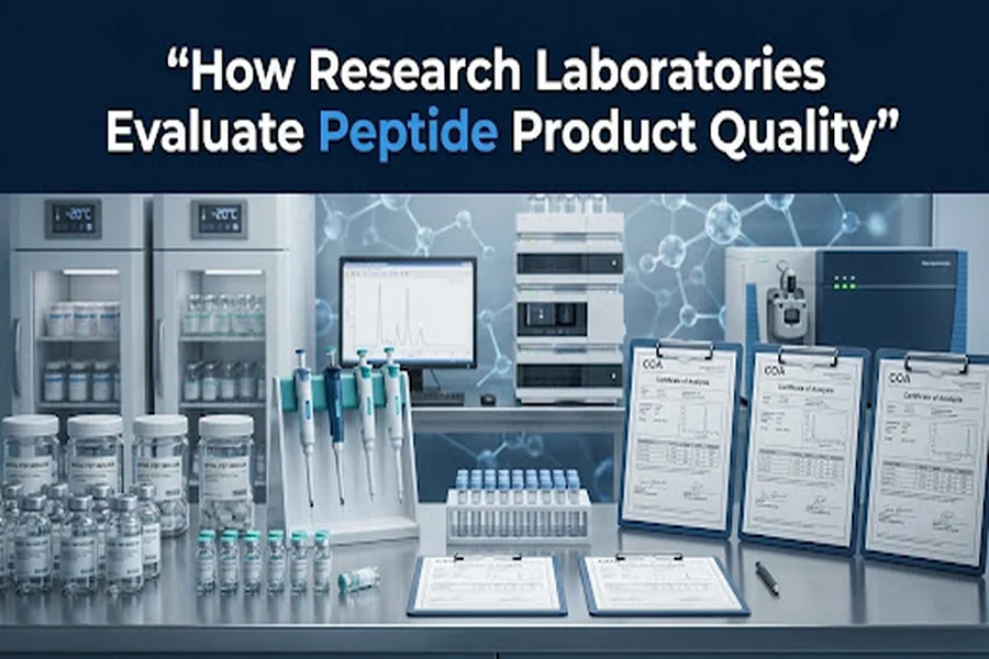 How Research Laboratories Evaluate Peptide Product Quality